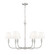 Tova Six Light Chandelier in Brushed Nickel (224|3049-32BN)