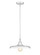 Camden One Light Pendant in Brushed Nickel (224|2308P14-BN)
