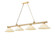 Cordon Four Light Billiard in Heritage Brass (224|2306-4HBR-GM16)