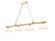 Cordon Four Light Billiard in Heritage Brass (224|2306-4HBR-AMO14)