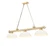 Cordon Three Light Billiard in Heritage Brass (224|2306-3HBR-DMO14)