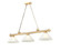 Cordon Three Light Billiard in Heritage Brass (224|2306-3HBR-AWL14)