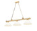 Cordon Three Light Billiard in Heritage Brass (224|2306-3HBR-AMO14)