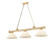 Cordon Three Light Billiard in Heritage Brass (224|2306-3HBR-AGM14)