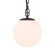 Marbelle One Light Mini Pendant in Dark Bronze (7|5211-860)