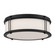 Merick LED Flush Mount in Dark Matte Black (7|16014-899-L)