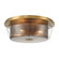 Kiruna Four Light Flush Mount in Legacy Brass (7|14014-732)