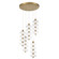 Bollavino LED Pendant in Legacy Brass (7|10527-732-L)