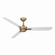 Rudolph 52'' Ceiling Fan in Brushed Brass (15|F727-BBR/ALW)