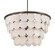Olyra 12 Light Convertible Pendant/Semi-Flush Mount in Plated Dark Bronze (29|N1549-868)