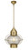 Ellington One Light Pendant in Antique Brass (405|9622-AB-OPT)