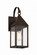 Ashford One Light Wall Sconce in Dark Brass (405|9521P-DB-CL)