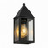 Ashford One Light Wall Sconce in Matte Black (405|9521-BK-CL)