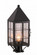 Ashford One Light Post Lantern in Matte Black (405|9520-H-BK-CL-C)