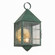 Ashford One Light Wall Sconce in Verde Green (405|9511-H-VG-CL-C)