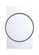 Trails LED Mirror in Matte Black (40|50894-024)