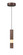 Ronda LED Pendant in Harlow Bronze (40|50126-019)