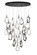 Norah LED Chandelier in Matte Black (40|49238-044)
