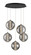 Atomo LED Chandelier in Matte Black (40|45737-039)