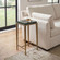 Preston Accent Table in Antique Brass (52|50596)