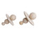 Quarried Stone Sculptures, Set/2 in Natural Stone (52|17150)