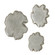 Selene Wall Decor, S/3 in Gray (52|03513)