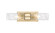 Downtown Urban Two Light Bath Vanity in Champagne Bronze (405|617-2W-CB-G617-8DE)