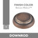 Minka Aire Down Rod in Belcaro Walnut (15|DR504-BCW)