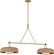 Liora Two Light Chandelier in Estate Brass (454|SCRJLS171EBSTSOEG-LI)