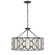 Oval Office Six Light Pendant in Ironclad (137|555P06DB)