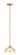 Chroman Empire One Light Pendant in Satin Gold (137|1070P01MSG)
