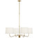 Canto LED Chandelier in Hand-Rubbed Antique Brass (268|TOB 5348HAB-L)