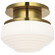 Rally LED Flush Mount in Hand-Rubbed Antique Brass (268|TOB 4525HAB-WG)