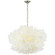 Cammela LED Chandelier in Burnished Silver Leaf (268|CHC 5430BSL-SWS)