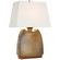 Emiko LED Table Lamp in Molten Amber (268|CHA 8669MLA-L)