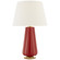 Penelope LED Table Lamp in Berry Red (268|AH 3137BYR-L-CL)