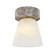 Lea One Light Flush Mount in Patina Brass (428|H1181501-PBR)