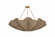 Bardonia 12 Light Chandelier in Patina Gold Leaf (70|5160-PGL)