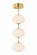 Nephele LED Pendant in Vintage Polished Brass (68|473-02-VPB)