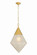 Angelique One Light Pendant in Vintage Polished Brass (68|383-16-VPB)