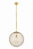 Jaipur One Light Pendant in Vintage Polished Brass (68|259-17-VPB)