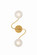 Demetrius LED Wall Sconce in Vintage Gold Leaf (68|117-02-VGL)