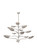 Ankara 15 Light Chandelier in Textured Warm Silver Leaf (68|114-53-TWL)
