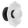 Ophelia One Light Wall Sconce in Textured Black (577|208598A)