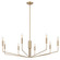 Dylan Eight Light Chandelier in Champagne Gold (577|208271A)