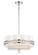 Sutton by Robin Baron Three Light Convertible Semi Flush / Pendant in Polished Nickel (29|N7383-613)