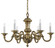 Metropolitan Family Six Light Chandelier in Classic Brass (29|N700206)