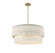 Five Light Pendant in Natural Brass (446|M7037NFR)