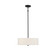 Three Light Pendant in Matte Black (446|M70109MBK)
