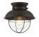 Mflus One Light Flush Mount in Oil Rubbed Bronze (446|M60009ORB)